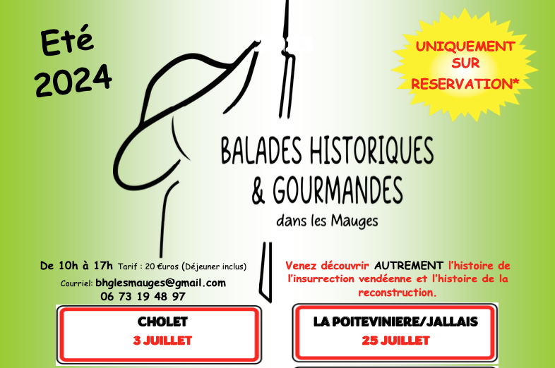 Balade Historique et Gourmande - 3 juillet 2024